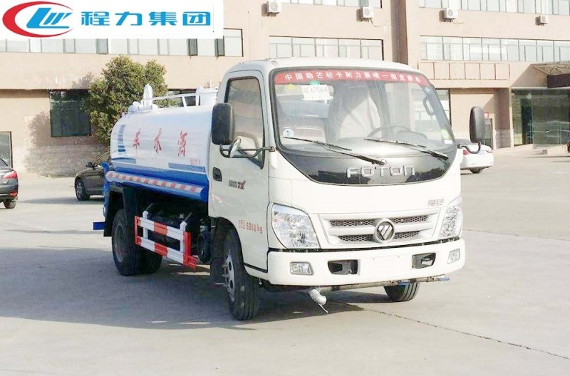 福田奧鈴5-6方灑水車