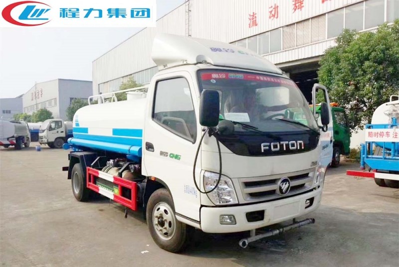 福田奧鈴5-6方灑水車