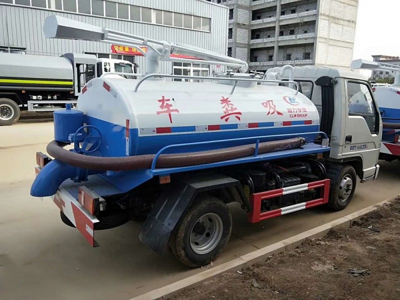 福田小卡(3方)吸糞車(chē)
