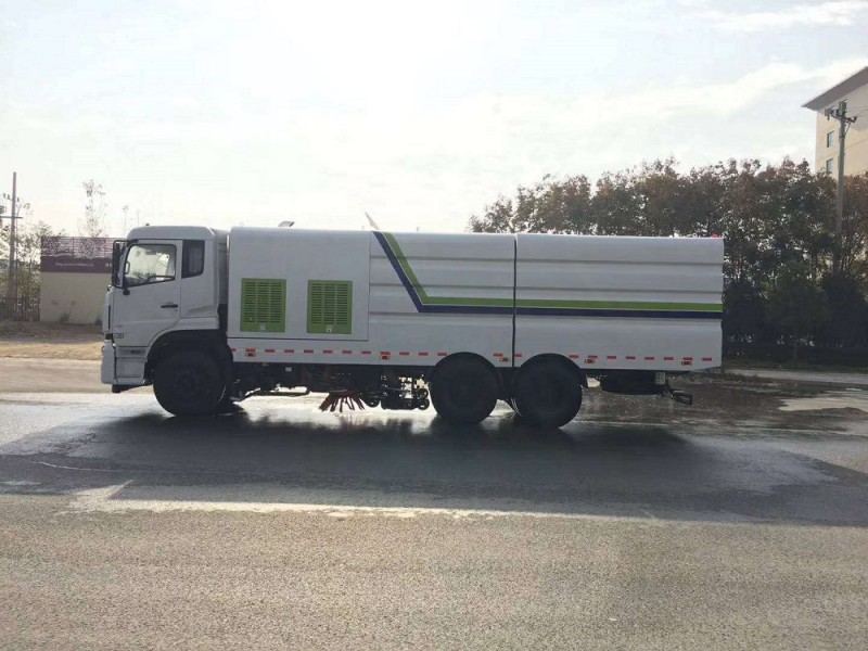 東風天龍后雙橋22方洗掃車