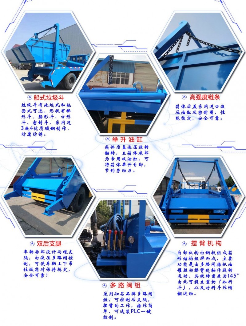 東風(fēng)145(8-110方)擺臂垃圾車