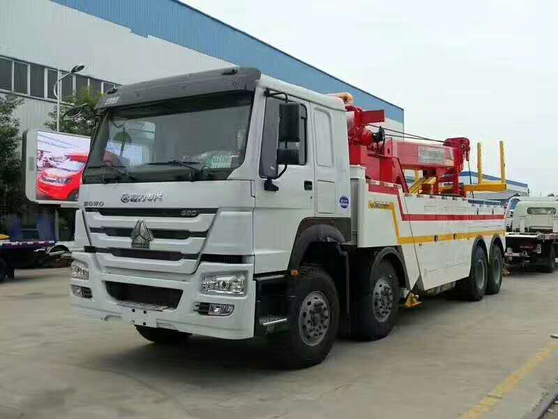 重汽豪沃前四后八一托一清障車