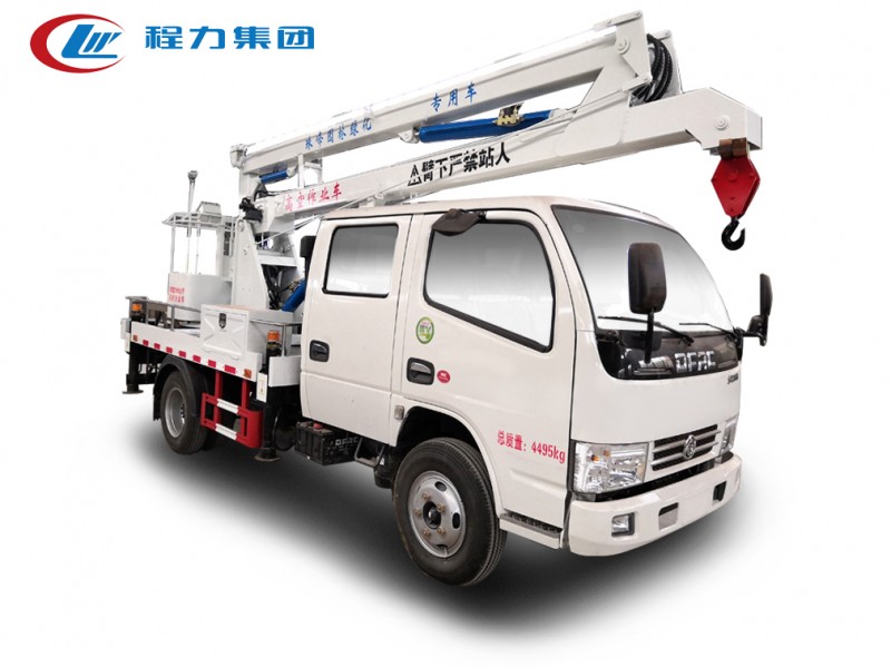 東風多利卡雙排12米藍牌高空作業車 東風多利卡雙排12米藍牌高空作業車圖片